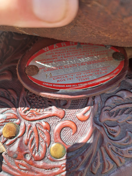 16" Circle Y Park & Trail Western Saddle