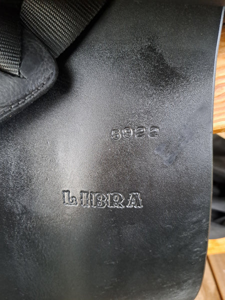 17.5" DP Saddlery Libra Dressage Saddle -Adjustable