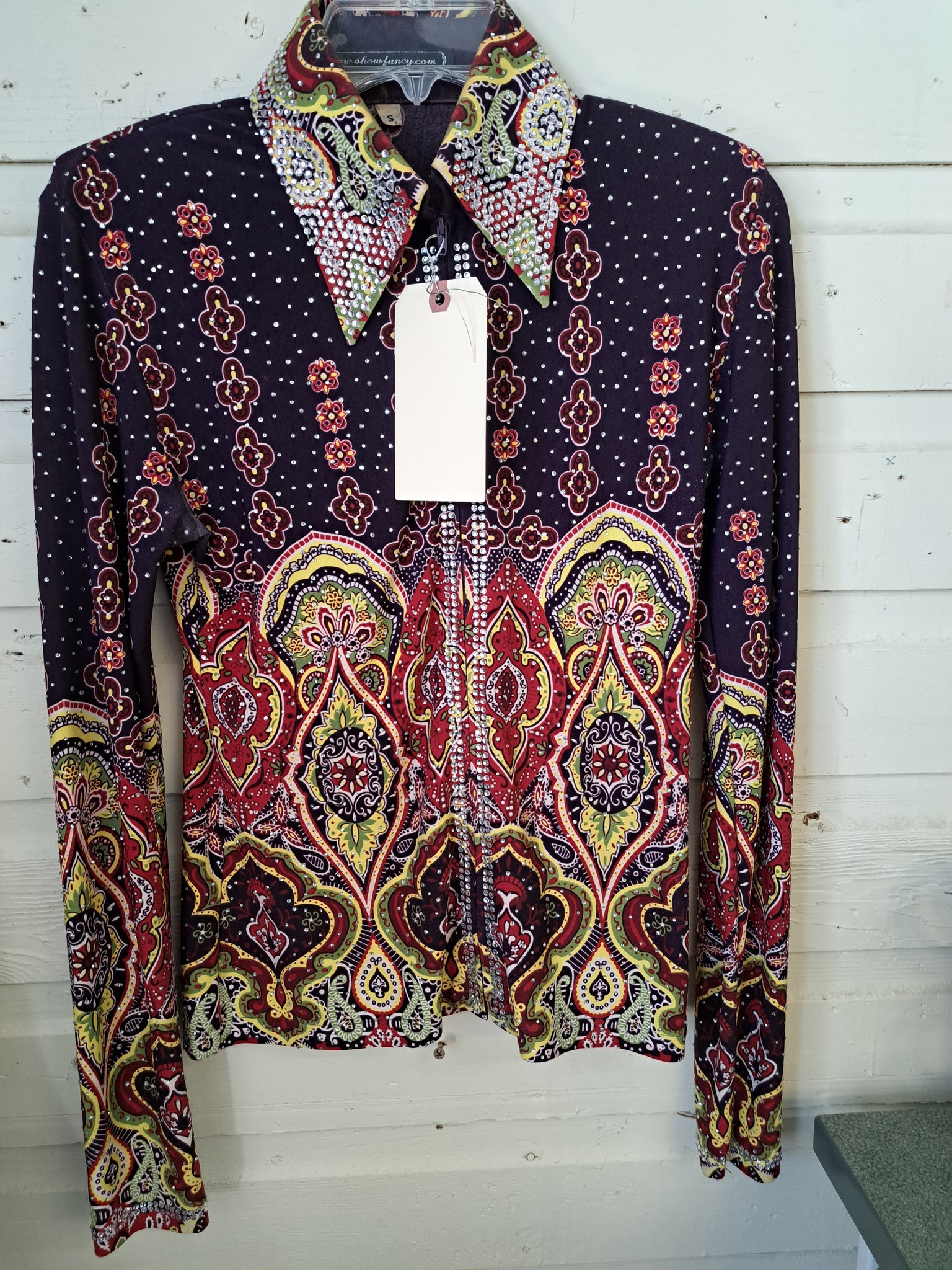 Small Show Fancy Western Show Shirt