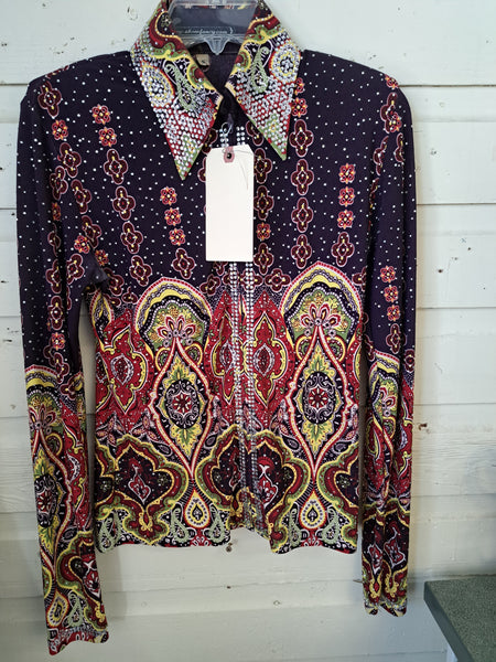 Small Show Fancy Western Show Shirt