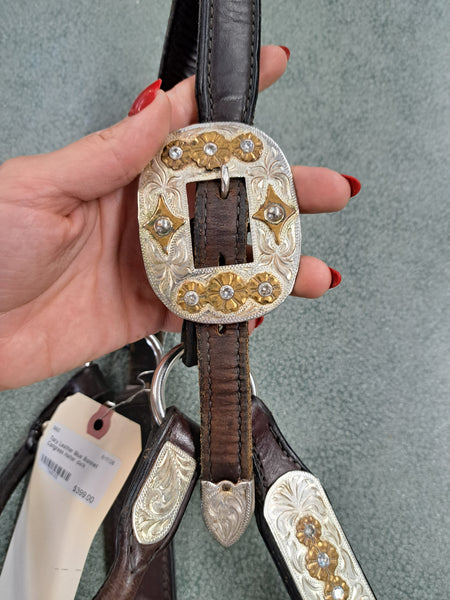 Tory Leather Silver Show Halter