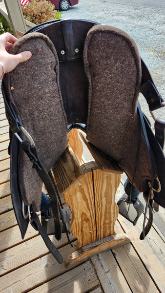 16.5" Tucker River Plantation Endurance Saddle