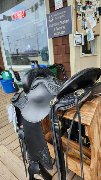 16.5" Tucker Meadow Creek Creek Western Trail Saddle