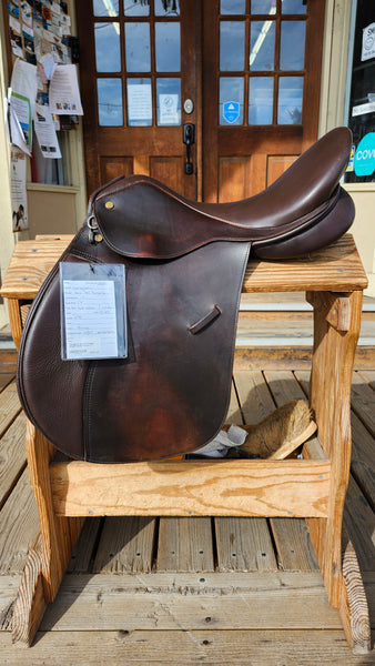 17" Collegiate Art All Purpose English Saddle