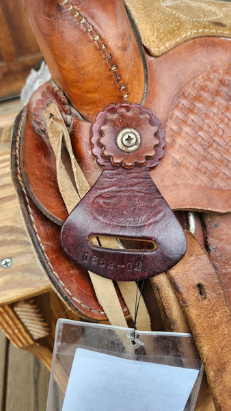 12" Ozark Leather Western Saddle