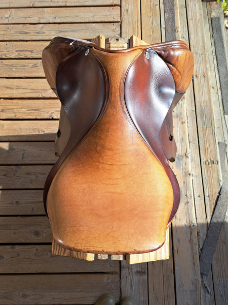 17.5" Cliff Barnsdy Schockemolhe Jump saddle