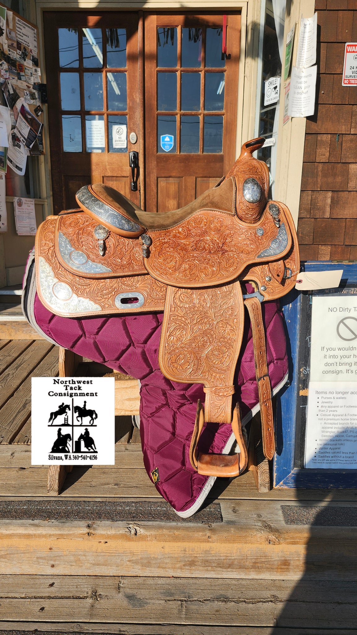 16" Broken Horn Saddlery Western Equitation Show Saddle