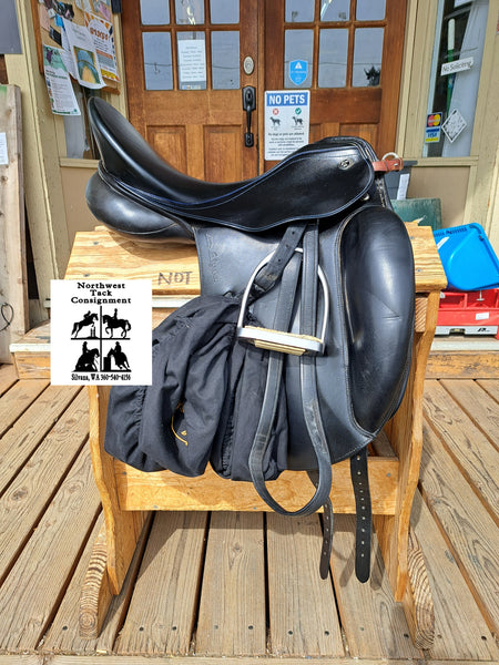 17.5" Kieffer Wall-Street Dressage Saddle