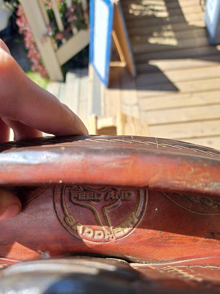 16.5" Brighton Saddlery Ranch Roping Saddle