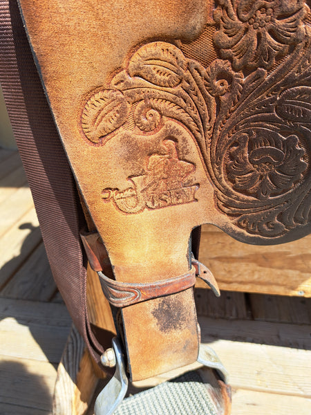 14.5" Martha Josey Ultimate Starlight Barrel Racing Saddle