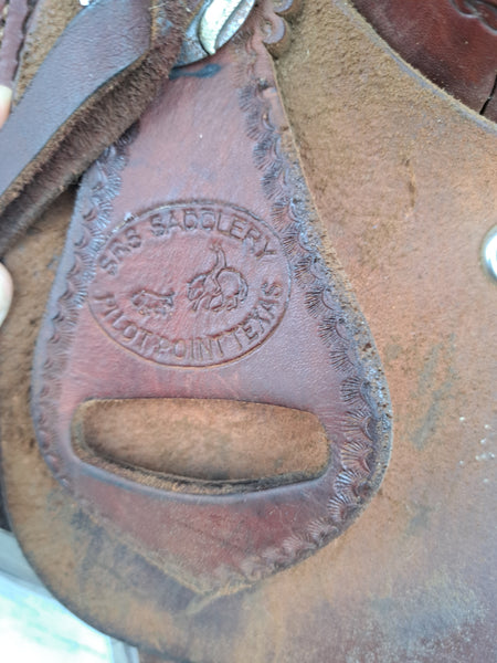 16" SRS Saddlery Cutter Saddle