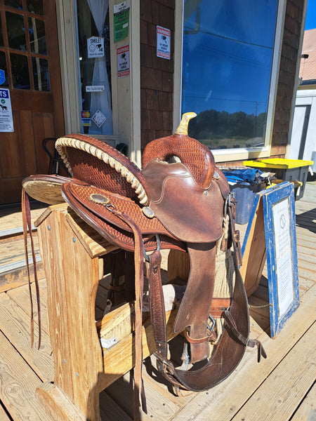 14" About The Horse Barrel Saddle
