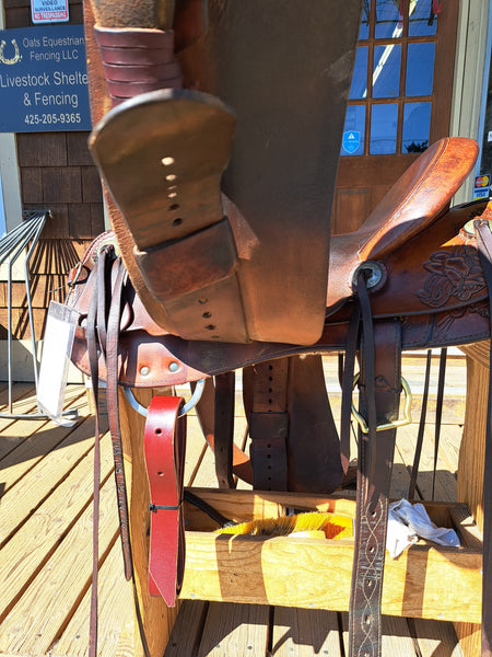 15" McCall Saddle Co Wade Ranch Roper Saddle