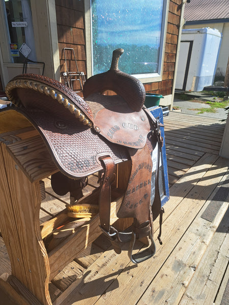 ON TRIAL 15" Corriente Barrel Saddle