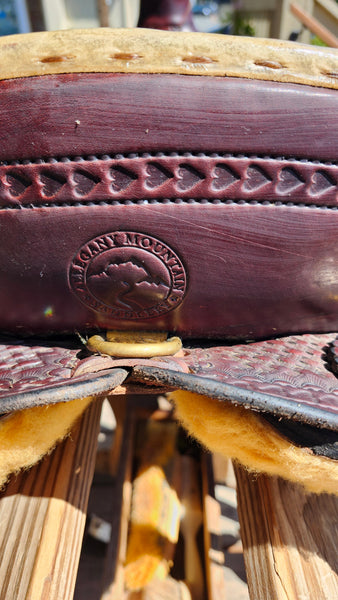 17" Allegany Mountain Saddlery Weatherly Wade Custom Saddle