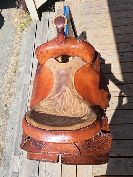 15" Crates Western Trail Saddle