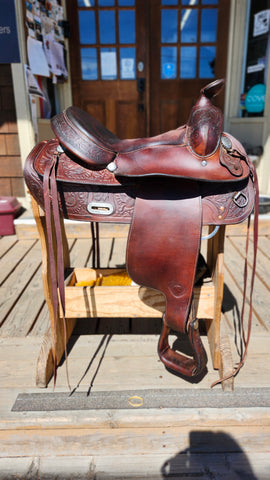 15" Hereford Tex Tan Pleasure Saddle