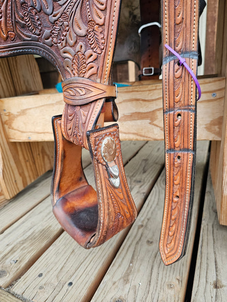 16" Dale Chavez Western Equitation Saddle Package