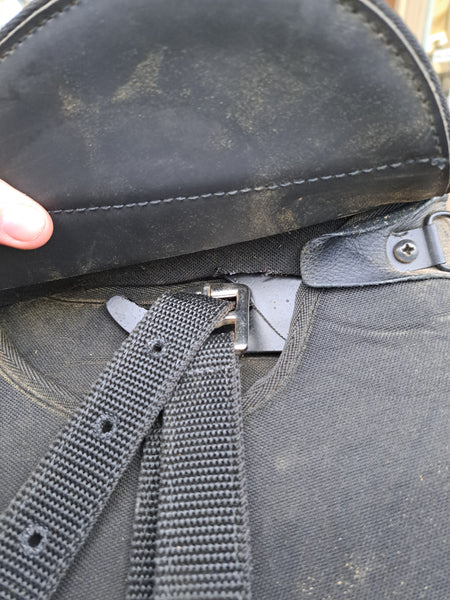 17.5" Euro Saddlery Dressage Saddle