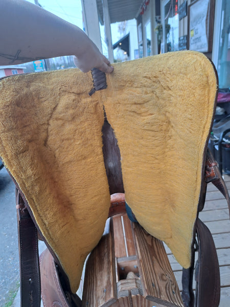 15.5" Billy Cook Roping Saddle