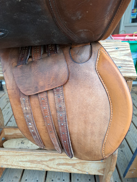 17" Crosby Olympia All Purpose English Saddle