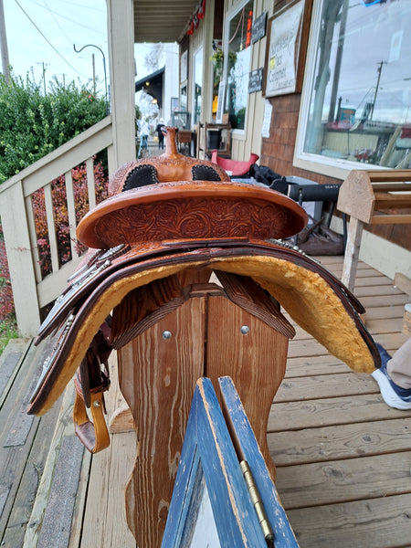 17" Equine Oasis Tim Bauer Reining Saddle