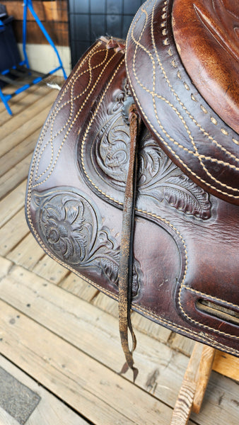 15" Hereford Tex Tan Western Saddle
