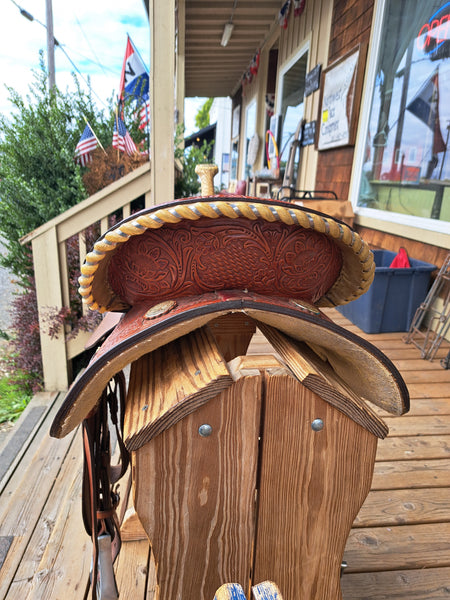 14" Cicle Y The Proven Barrel Racing Saddle