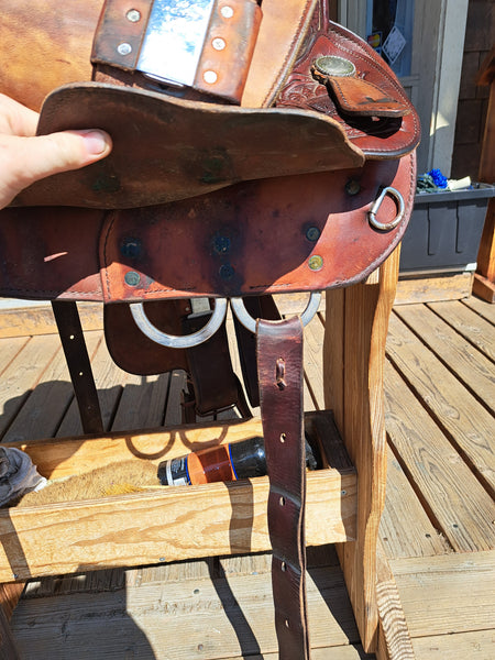 15" Circle Y Arabian Western Equitation Saddle