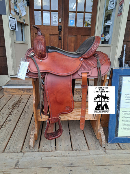 16" Courts Western Trail Saddle