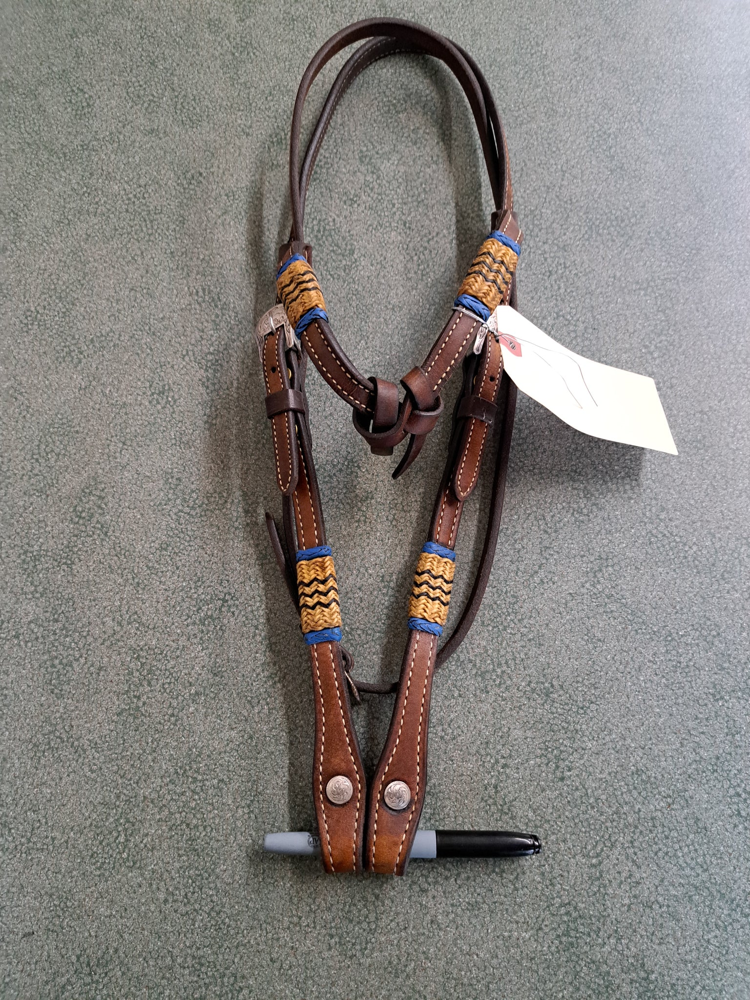 Tory Leather Futurity Headstall
