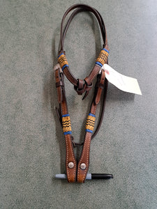 Tory Leather Futurity Headstall