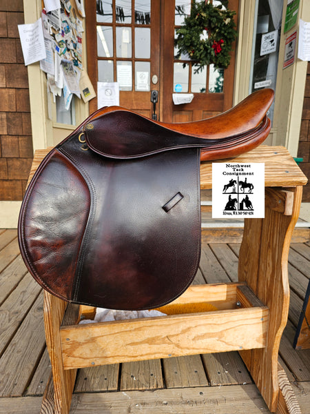 18" Tad Coffin A5 Close Contact Jumping Saddle