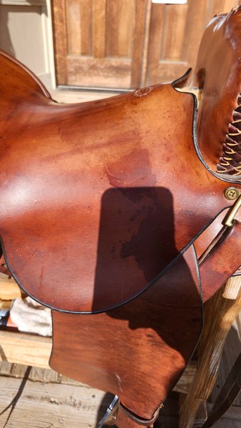 15.5" Fred Hook Western Trail Saddle