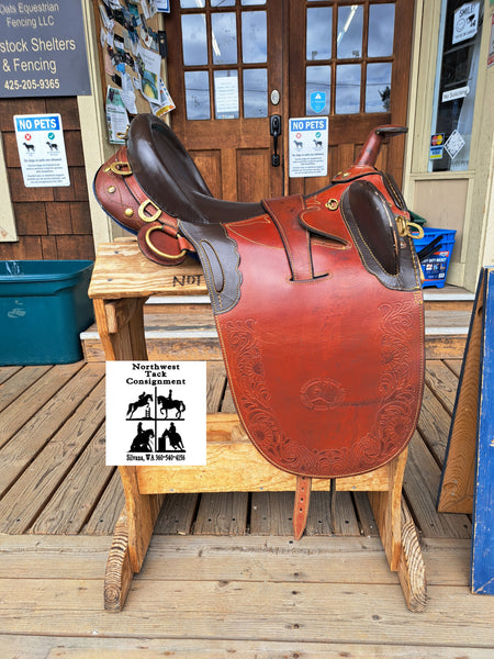 17" Snowy River Australian Stock Saddle