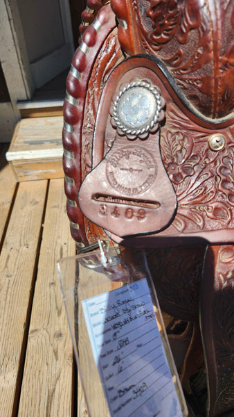 15" Billy Royal Western Equitation Show Saddle