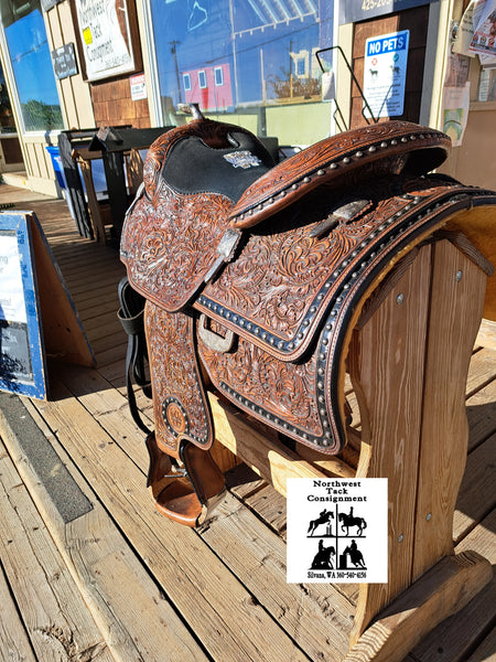 17" Wenger Custom Western Equitation Show Saddle