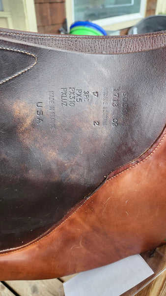 17" Devoux Socoa Jump Saddle