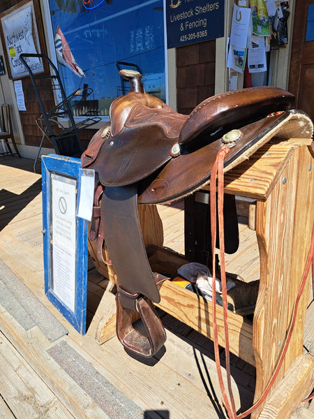 15" Keyston Western Saddle