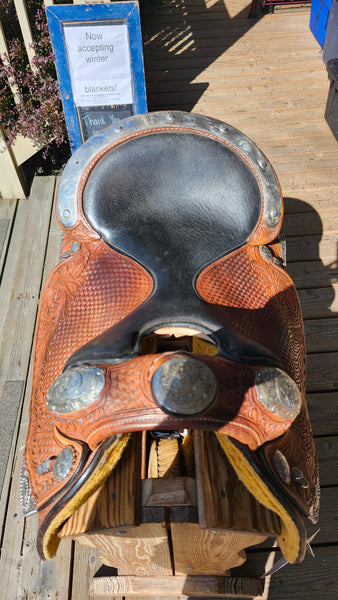 17" Dale Chavez Western Equitation Show Saddle