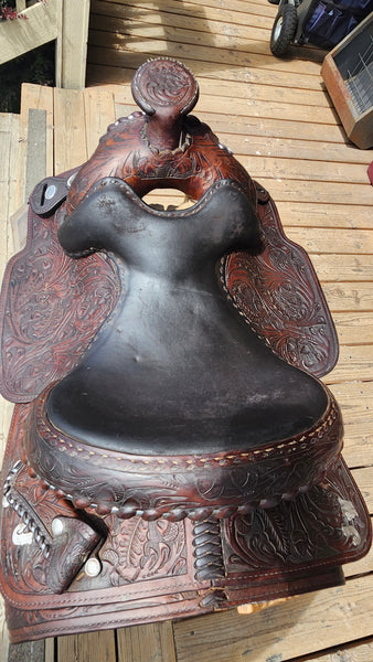 15.5" Circle Y Western Equitation Saddle