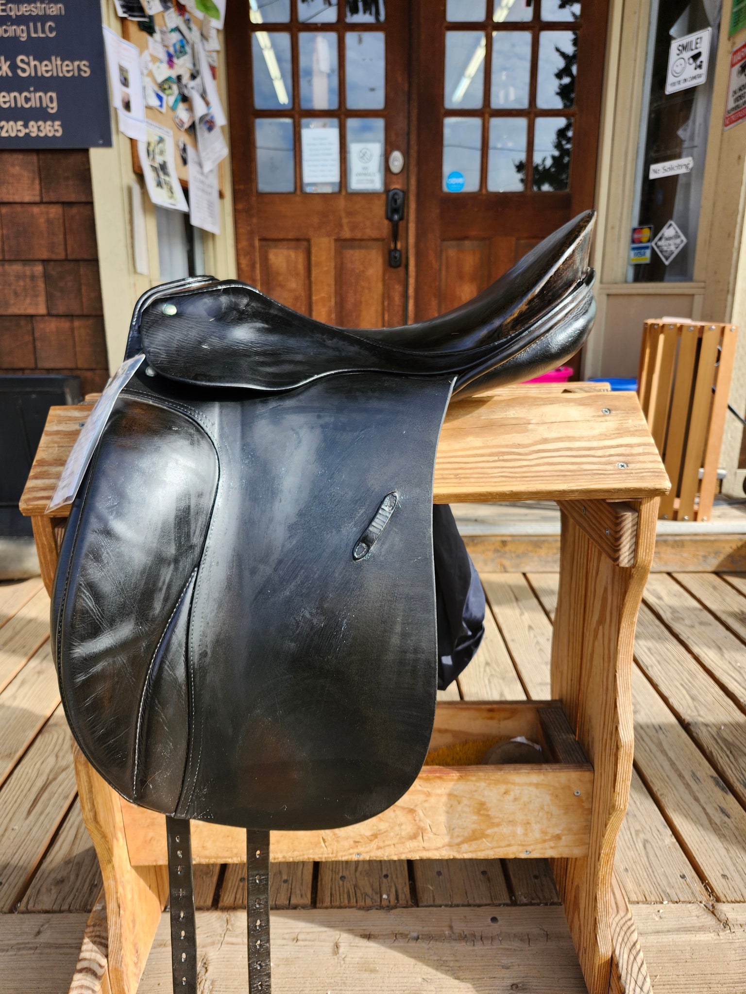 17.5" Passier PS Baum Nicole's Grand Gilbert Dressage Saddle