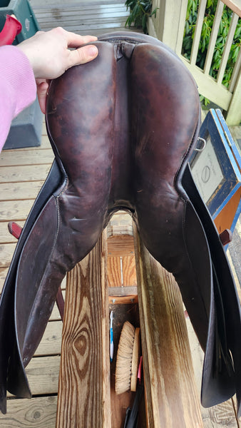 17" Passier PS Baum All Purpose English Saddle