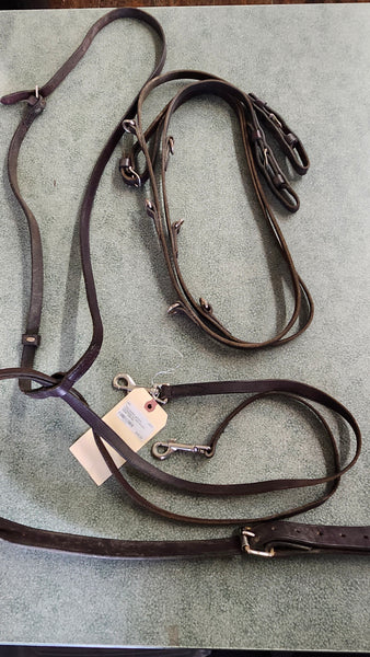 Tory Leather German Martingale