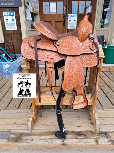 12" King Series Youth Braden Trail Saddle