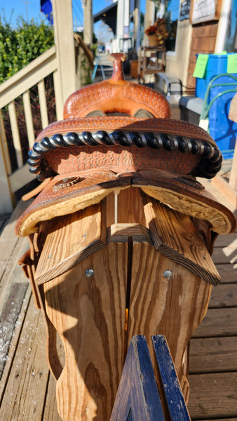 13.5" Three Forks Merril Barrel Saddle