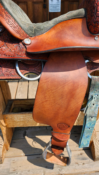 14" Tex Tan Pro Only Barrel Saddle