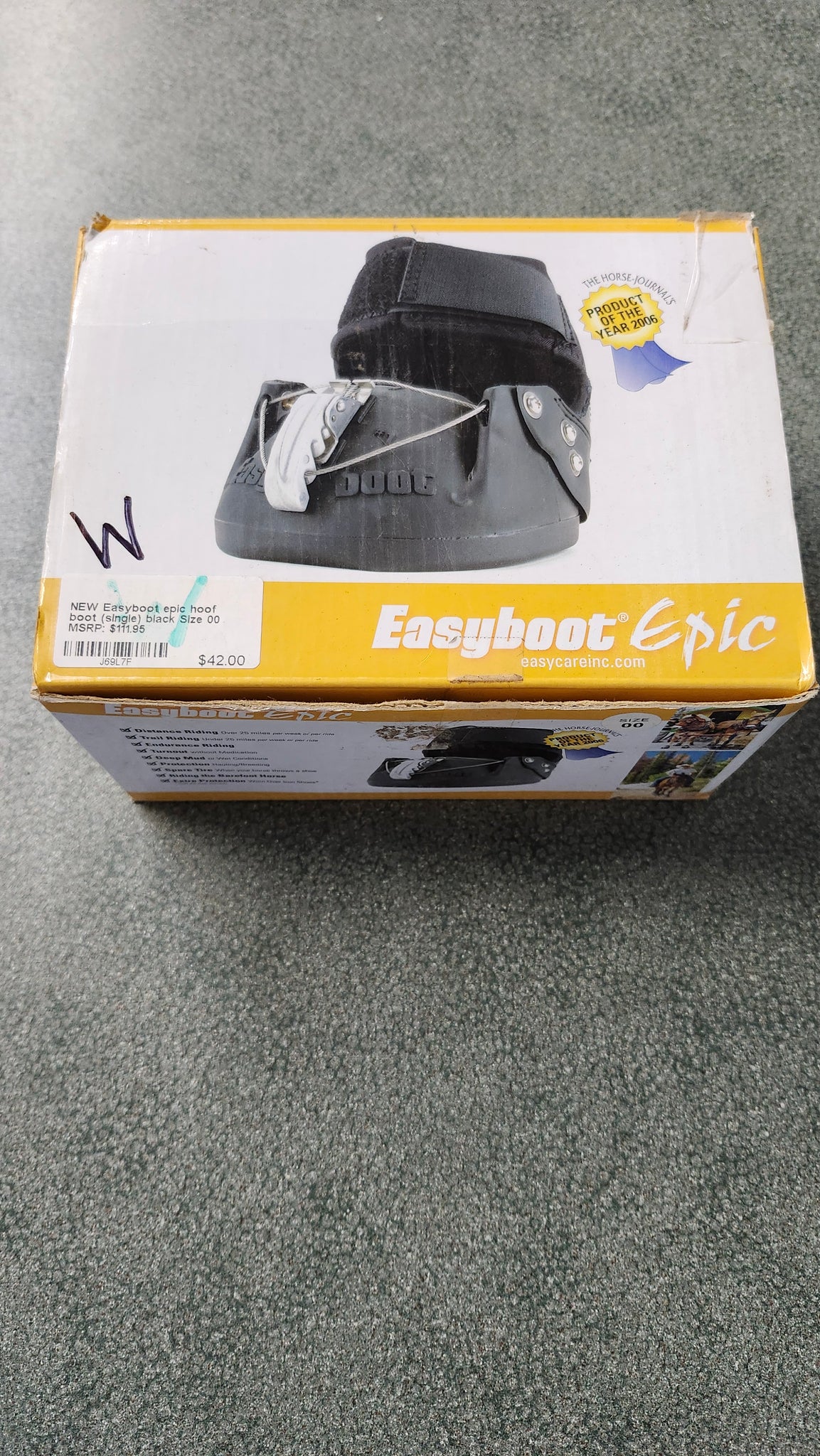 NEW Size 00 Easyboot Epic hoof Boot