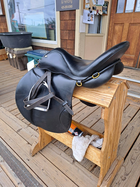 19" Duett Companion 2 Fox Hunter english all purpose trail saddle