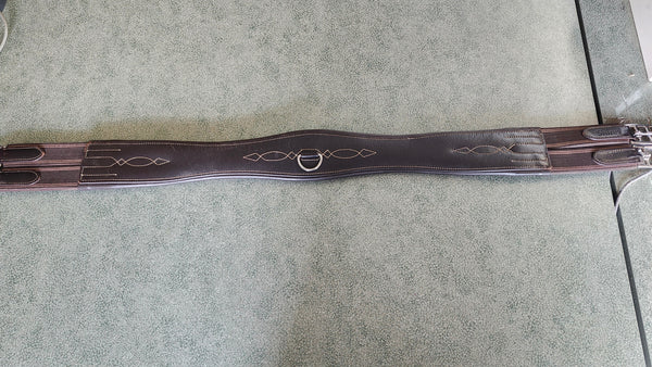 42" Shires Padded Leather Girth